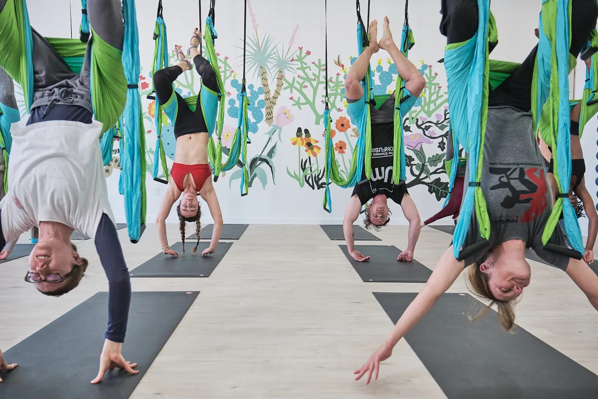 Yoga Trapeze at The Movement Temple